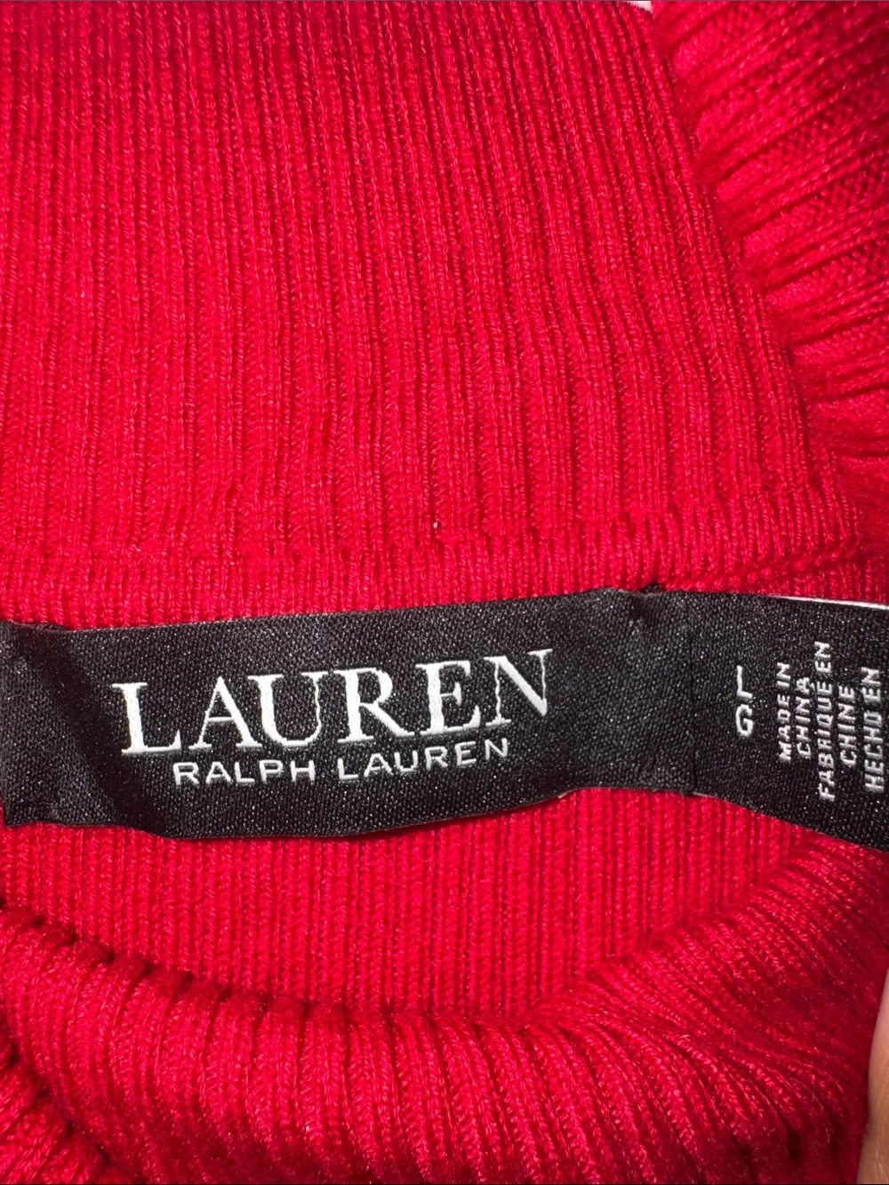 Lauren Ralph Lauren slim ribbed